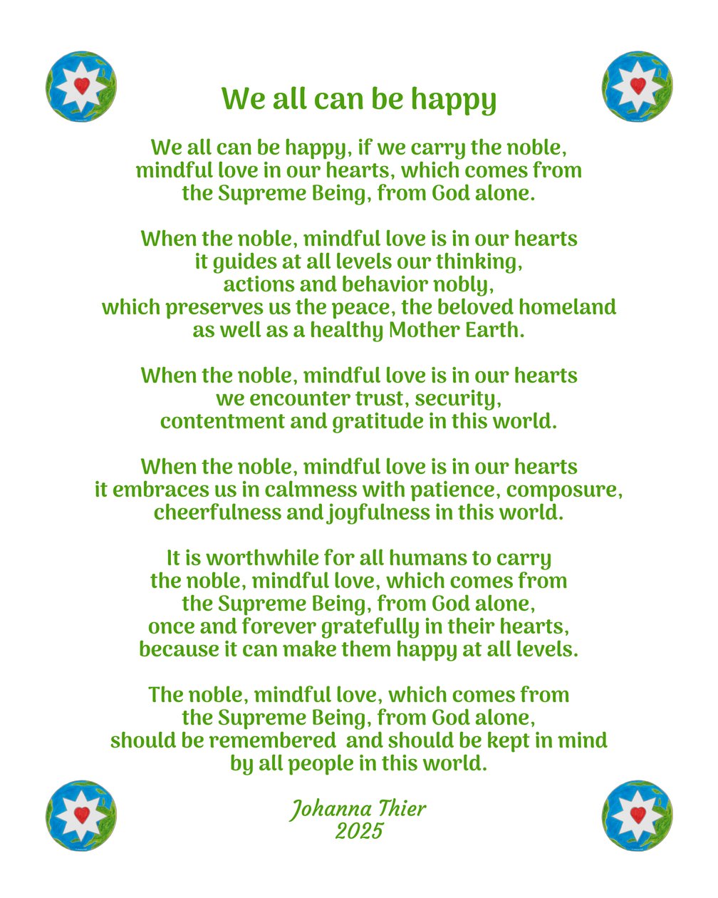 We all can be happy od Johanna Thier
