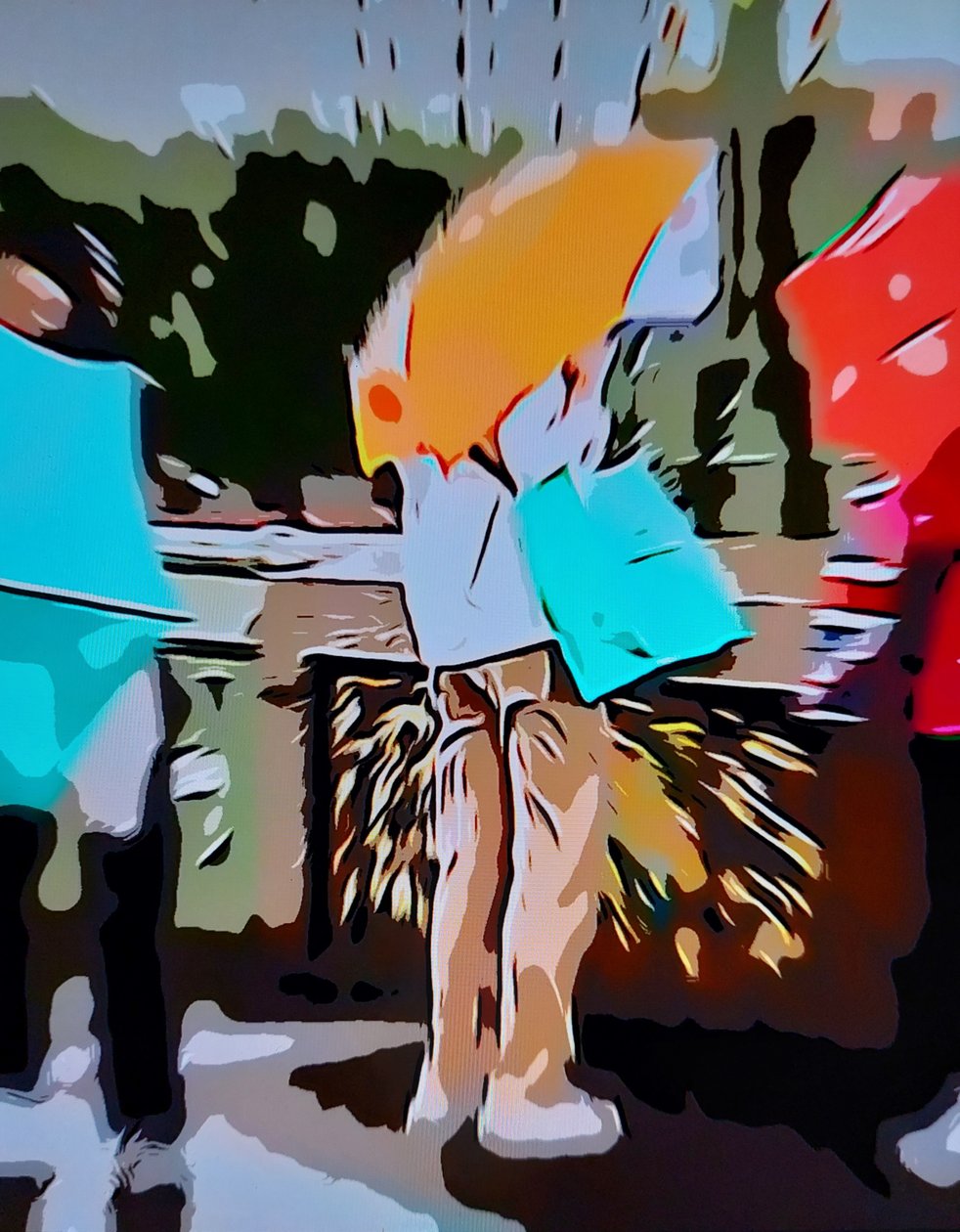 Vícebarevný déšť od Mavet