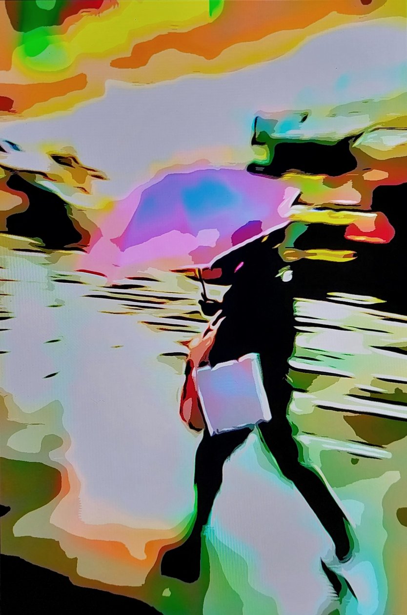 Psychedelická dívka od Mavet