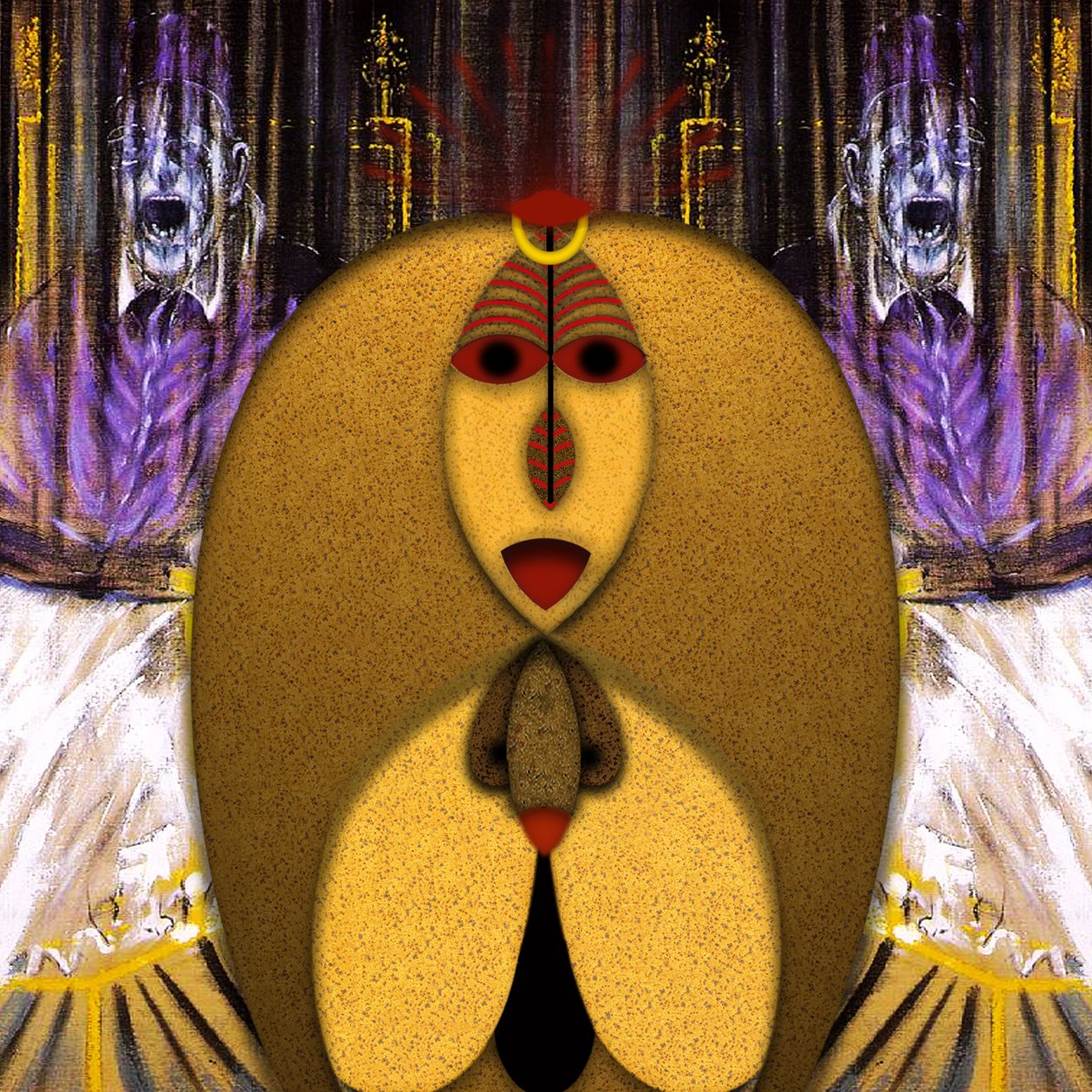 Anima Dannata (III) - Hommage Francis Bacon od Alexander Eibach