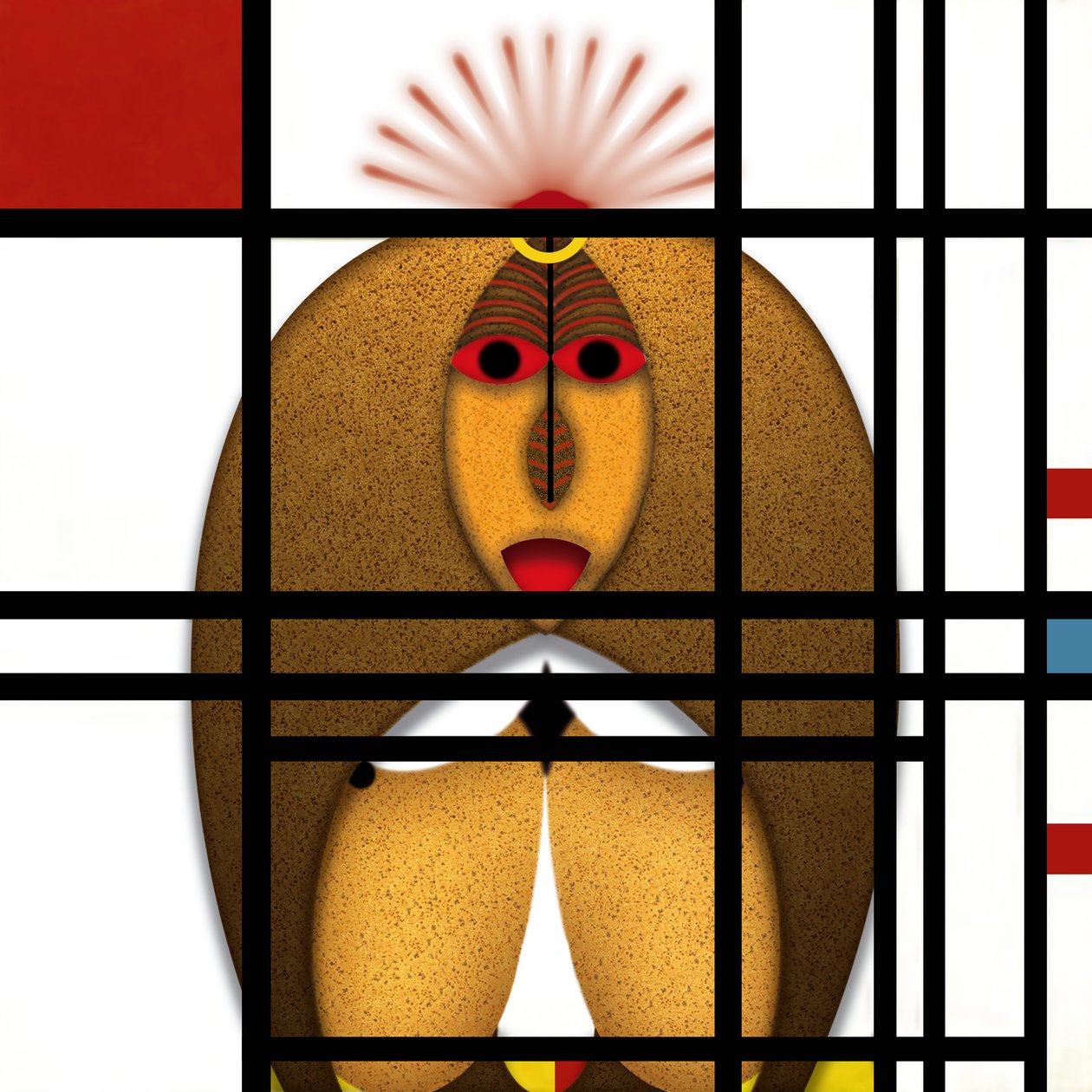 Lockdown (IV) - (aus der Serie Animal Rationale) od Alexander Eibach