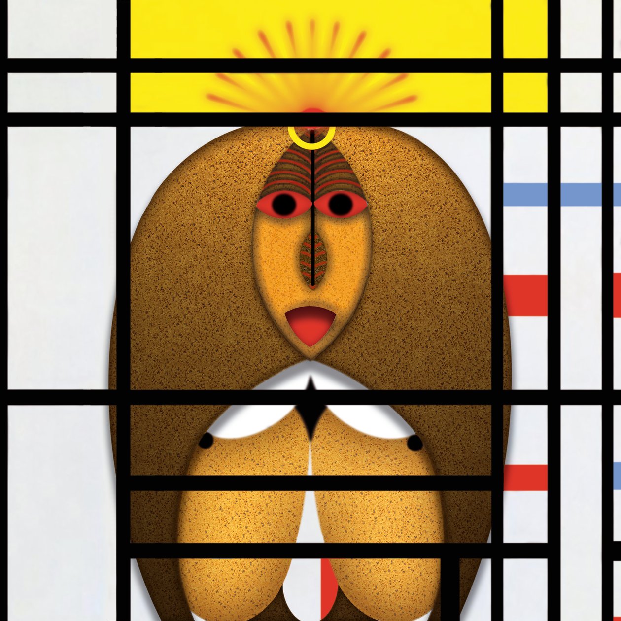 Lockdown (IX) - (aus der Serie Animal Rationale) od Alexander Eibach