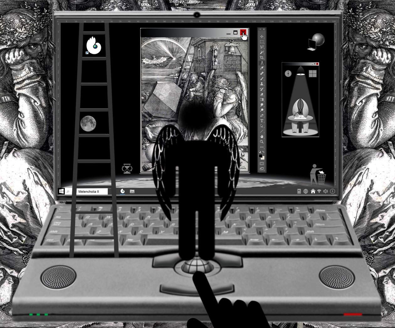 Melancholia II (ze série: Windows) od Alexander Eibach
