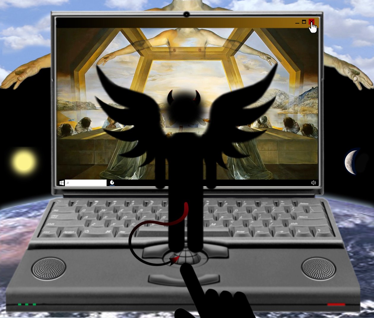 Antikrist (I) (ze série: Windows) od Alexander Eibach