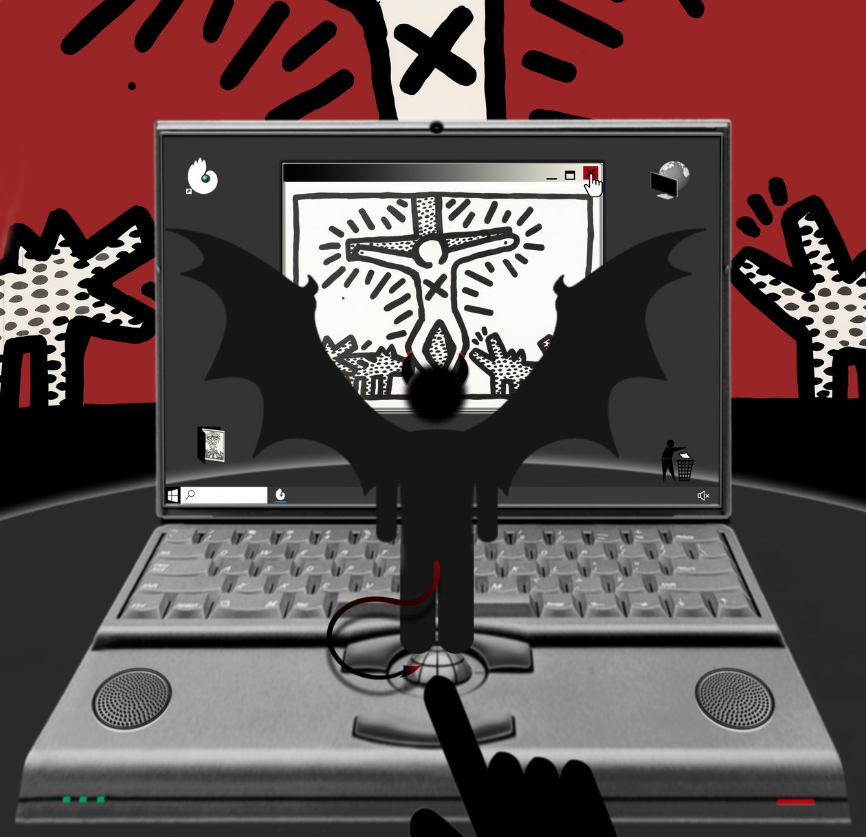 Antikrist (II) (ze série: Windows) od Alexander Eibach