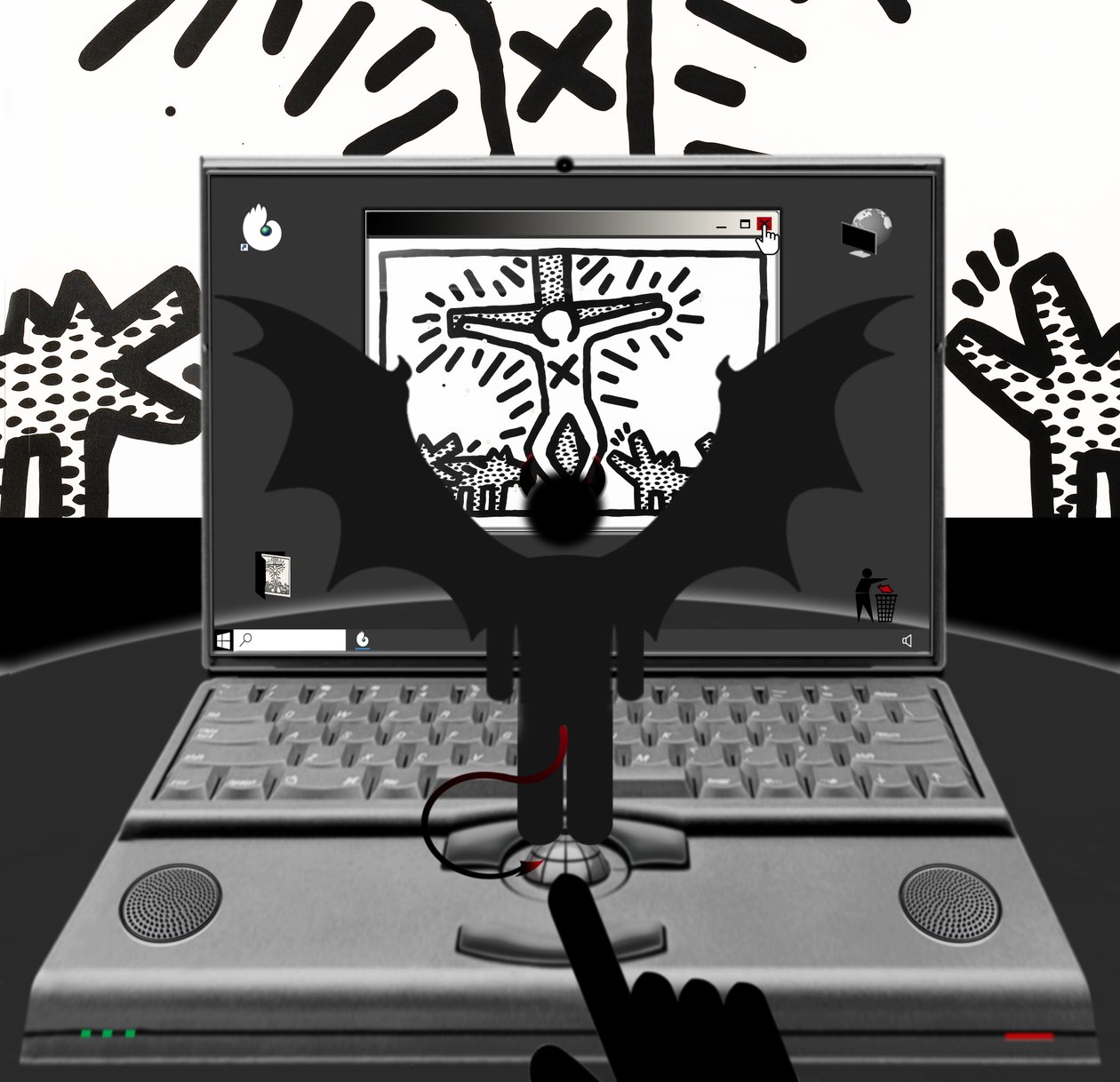The Antichrist (V) - (ze série: Windows) od Alexander Eibach