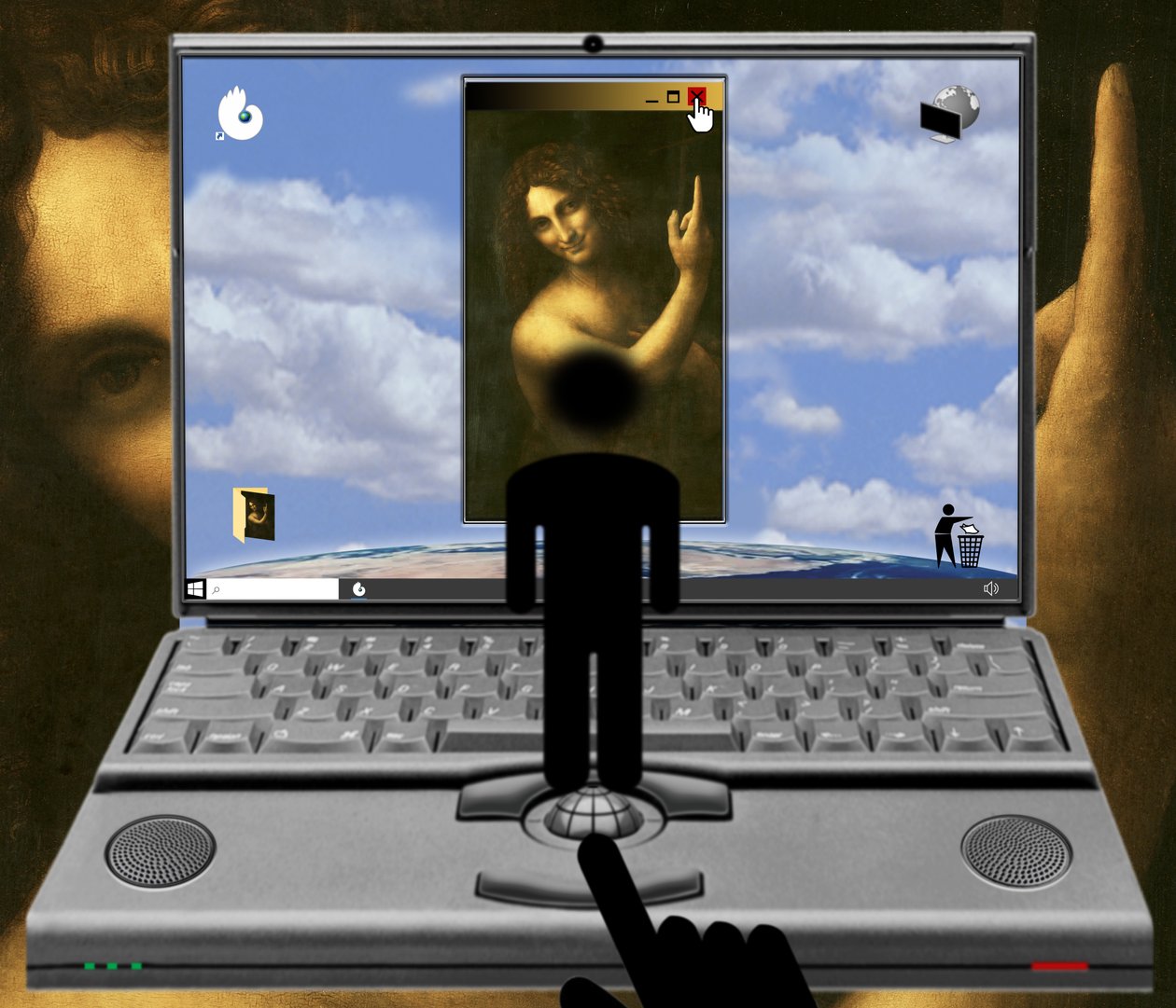 Sirotek (ze série: Windows) od Alexander Eibach