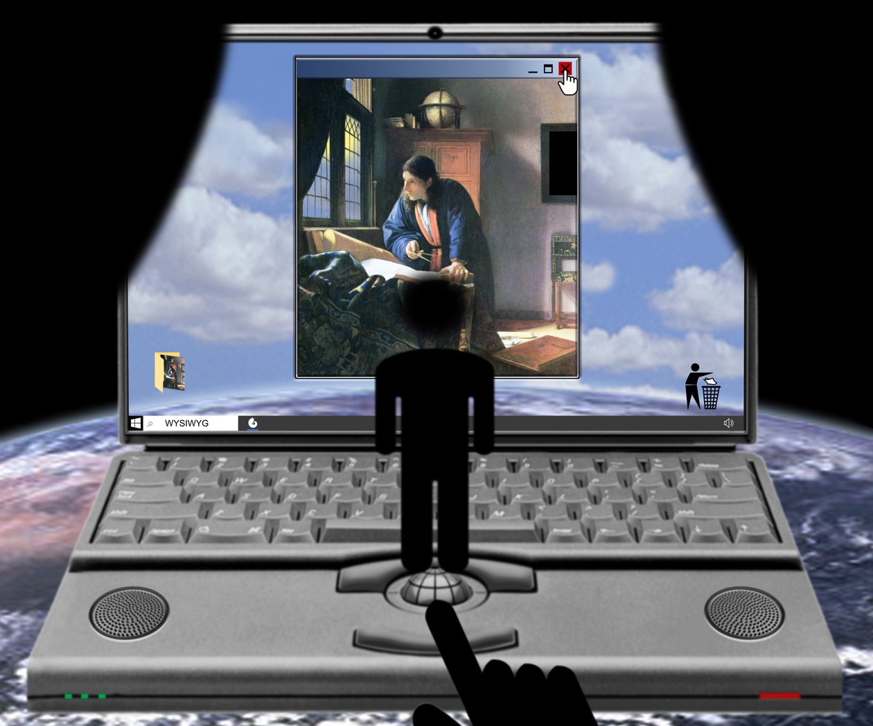 Zvednutí opony (WYSIWYG) (ze série: Windows) od Alexander Eibach