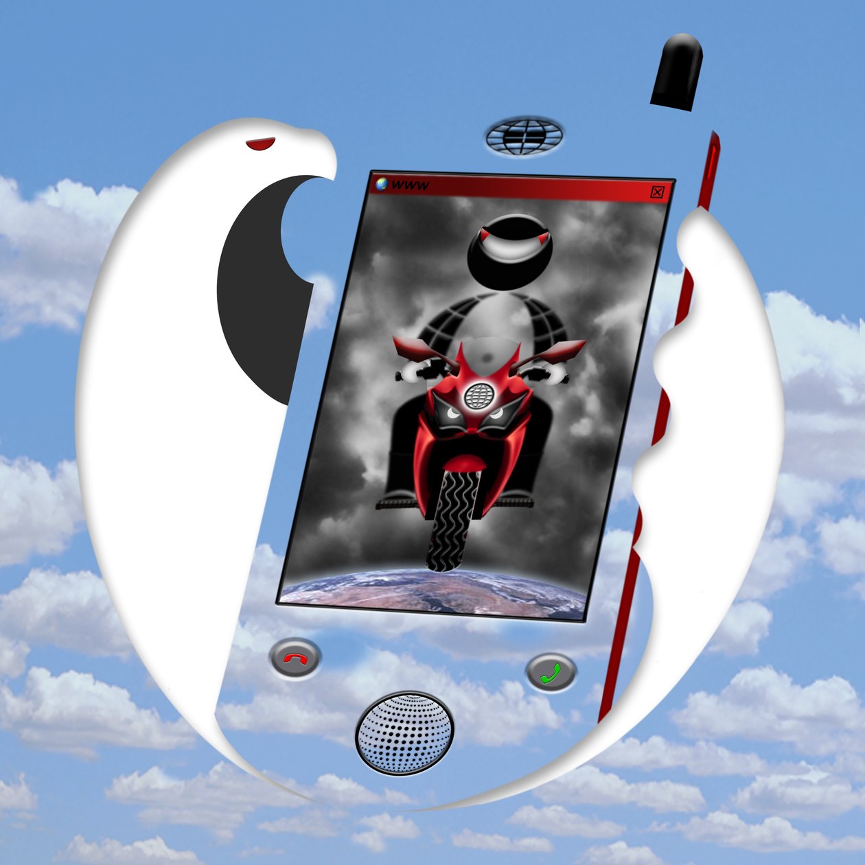 www (I) (weh, weh, weh) (ze série: Skyphone) od Alexander Eibach