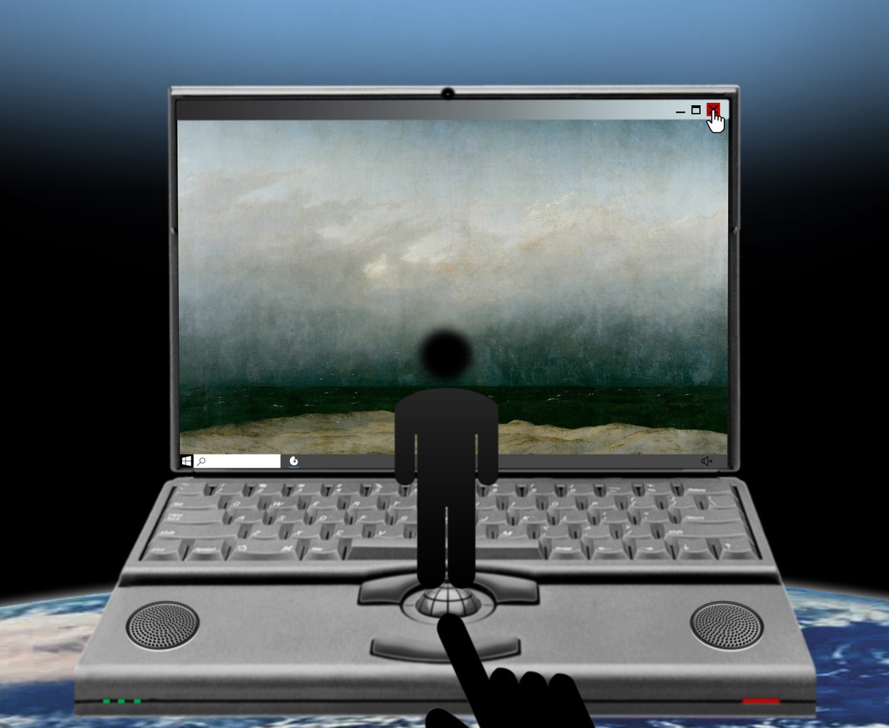 Pohled do obrazu (ze série Windows) od Alexander Eibach
