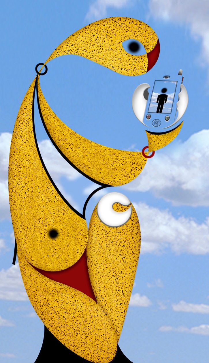 Volání (ze série: Skyphone) od Alexander Eibach