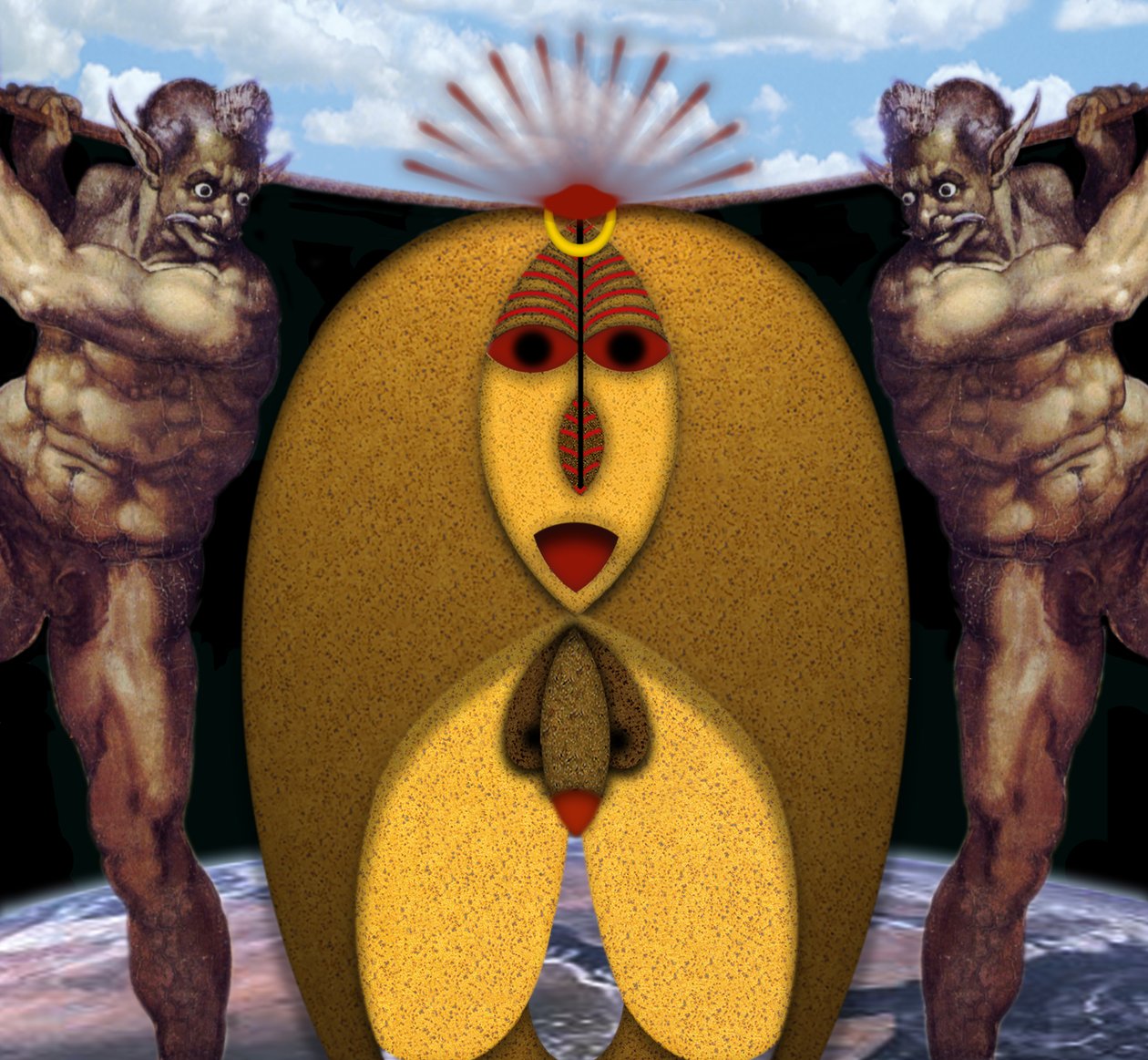 Schwierige Überfahrt (II) (aus der Serie Anima Dannata) od Alexander Eibach