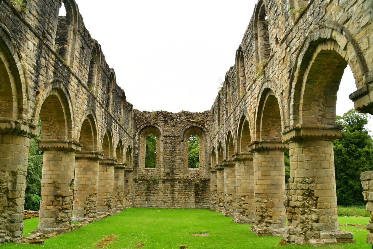Opatství Buildwas, středověký cisterciácký klášter v anglickém hrabství Shropshire. od Albert Mansour