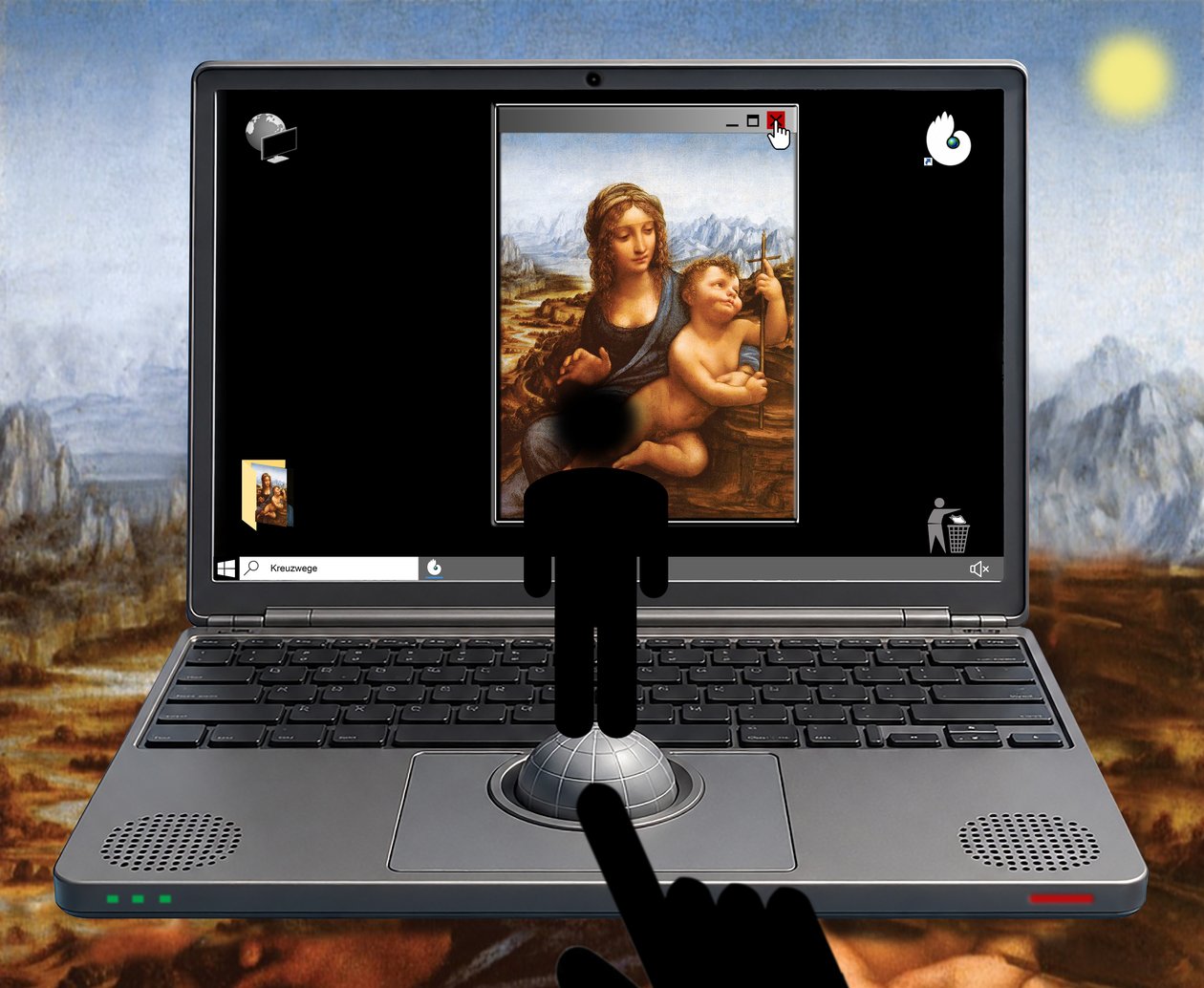 Křížová cesta (ze série Windows) od Alexander Eibach