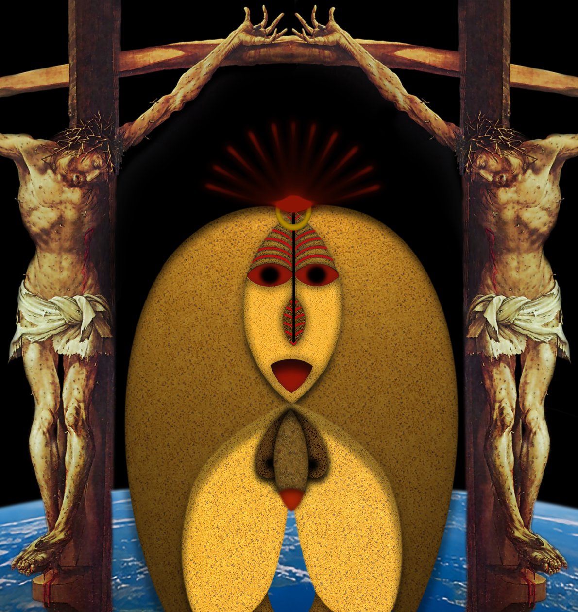 Ecce Homo (I) (historické zvíře a historický člověk) od Alexander Eibach
