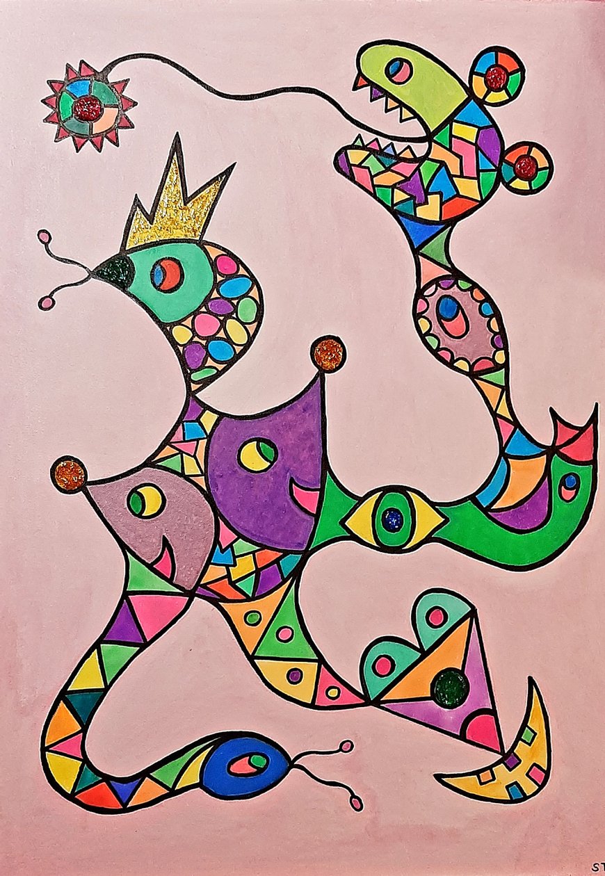 Zkrocená bláznivá bytost od Steffi_Seiler_Art