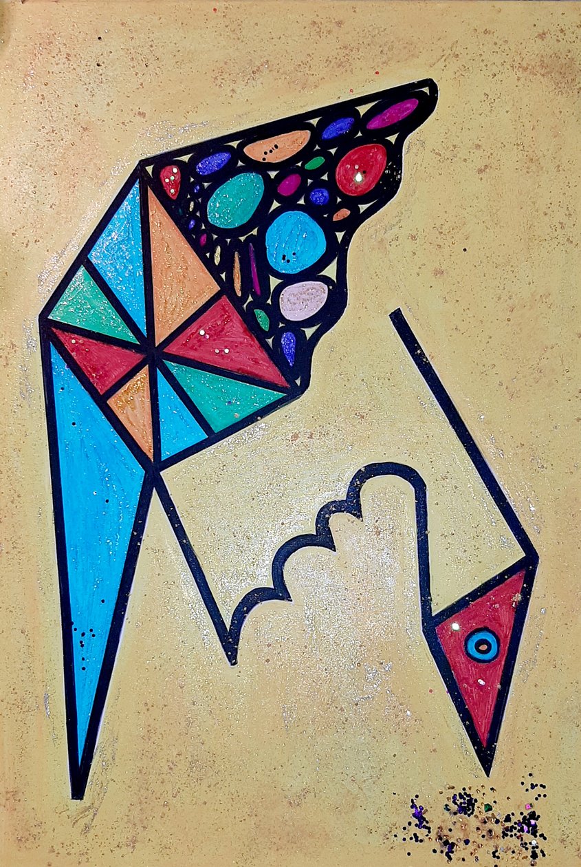 Klající pták od Steffi_Seiler_Art