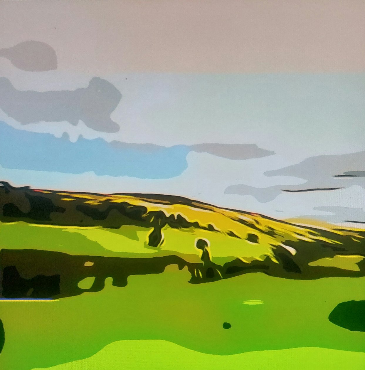 Digitale Landschaft 01 od M. Vet
