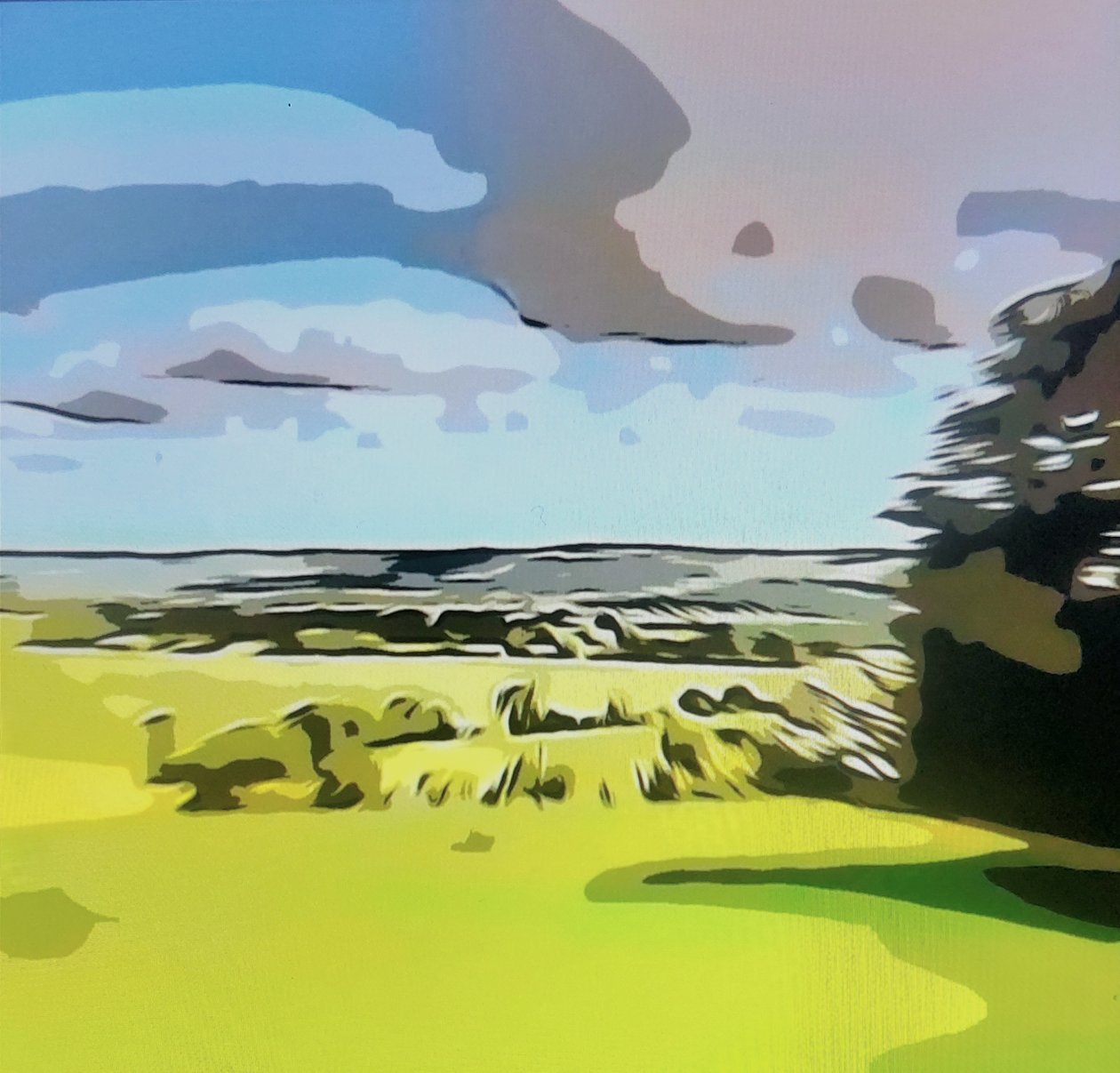 Digitale Landschaft 05 od M. Vet