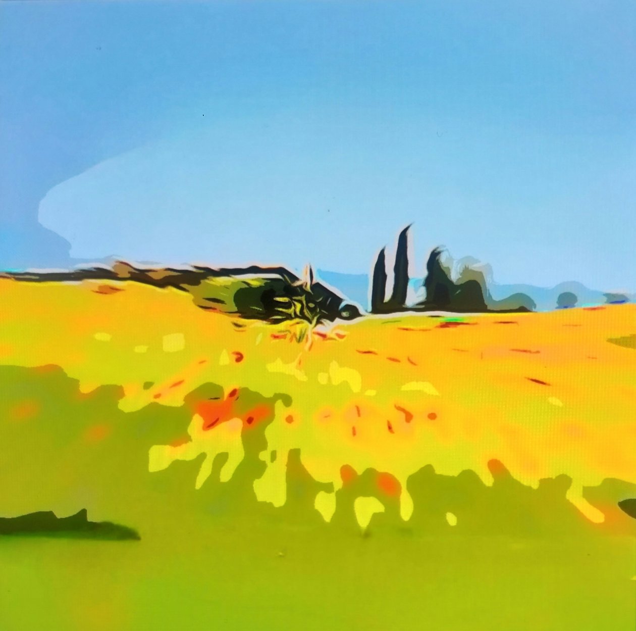 Digitale Landschaft 10 od M. Vet
