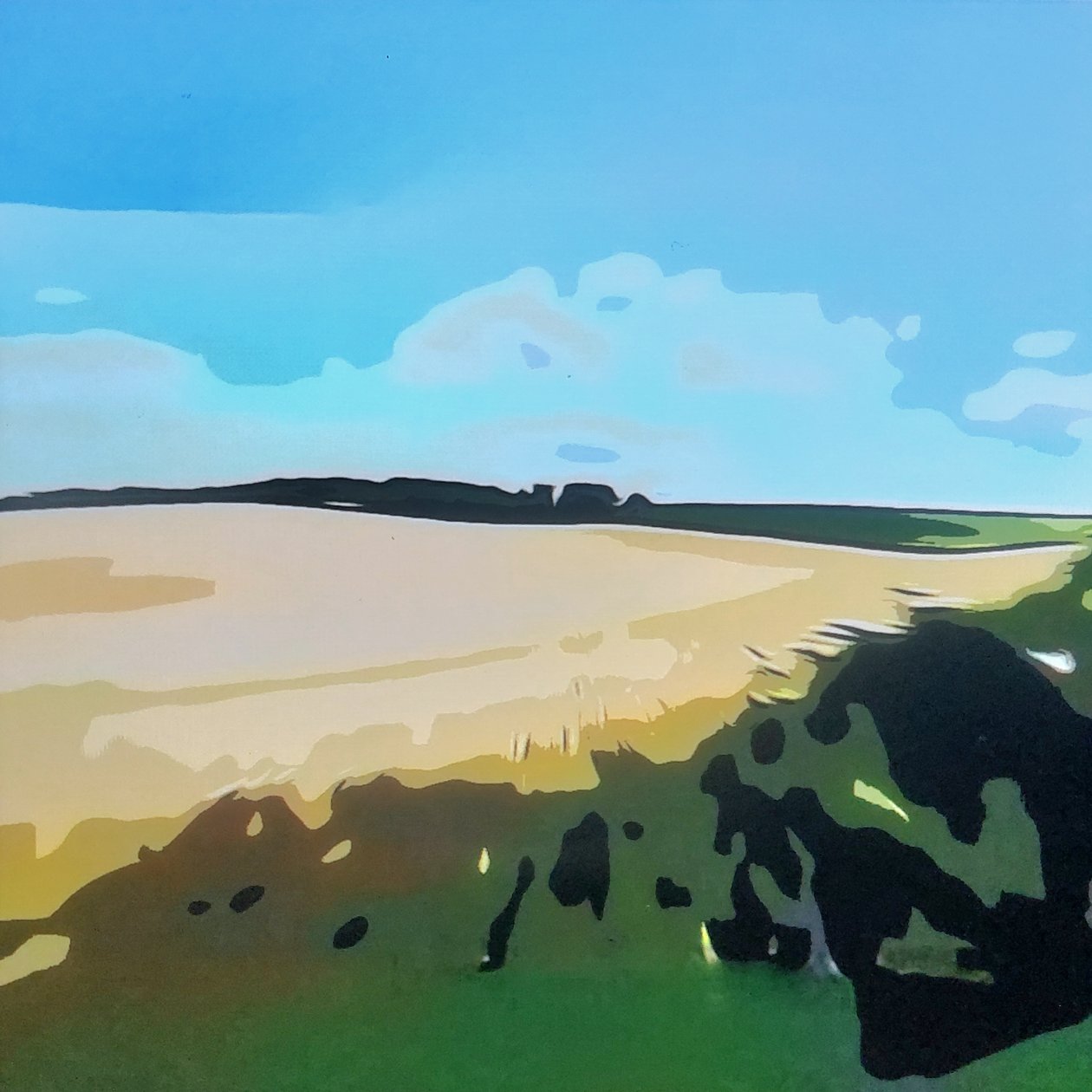 Digitale Landschaft 13 od M. Vet