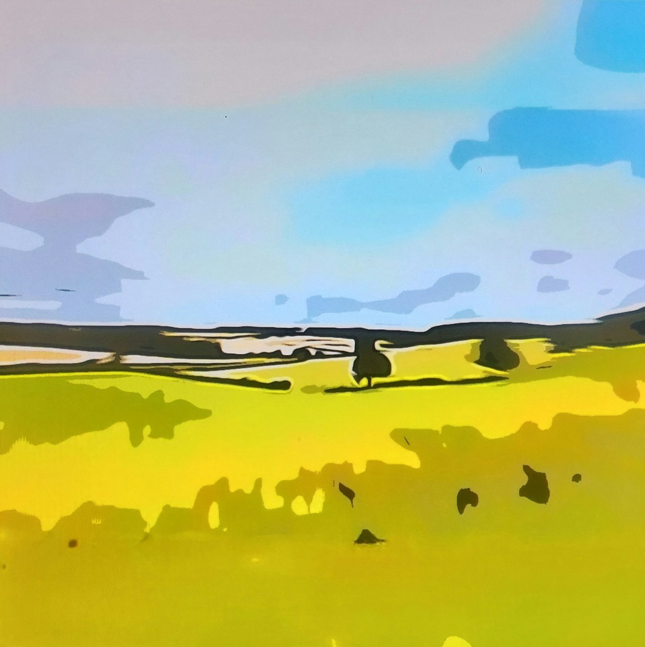 Digitale Landschaft 14 od M. Vet