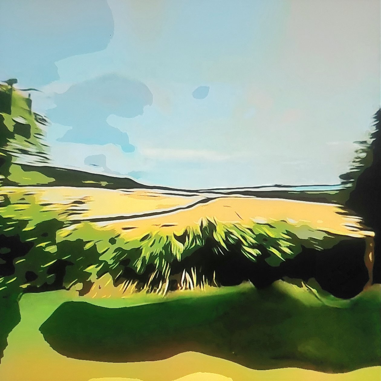 Digitale Landschaft 19 od M. Vet