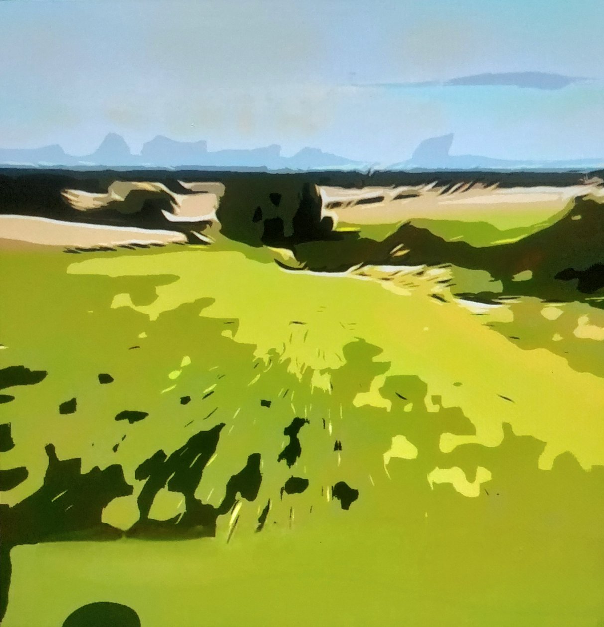 Digitale Landschaft 22 od M. Vet
