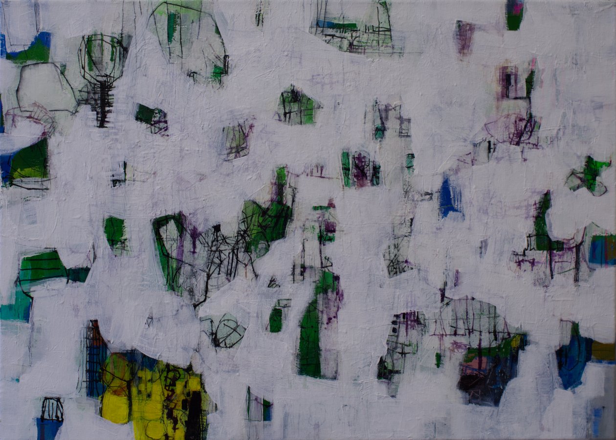 White Abstraction 2 od OBOSHI