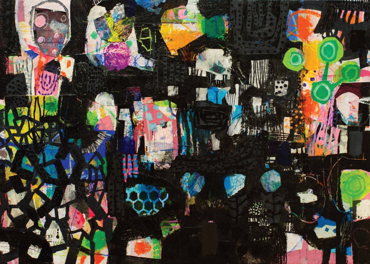 Black Abstraction 8 od OBOSHI