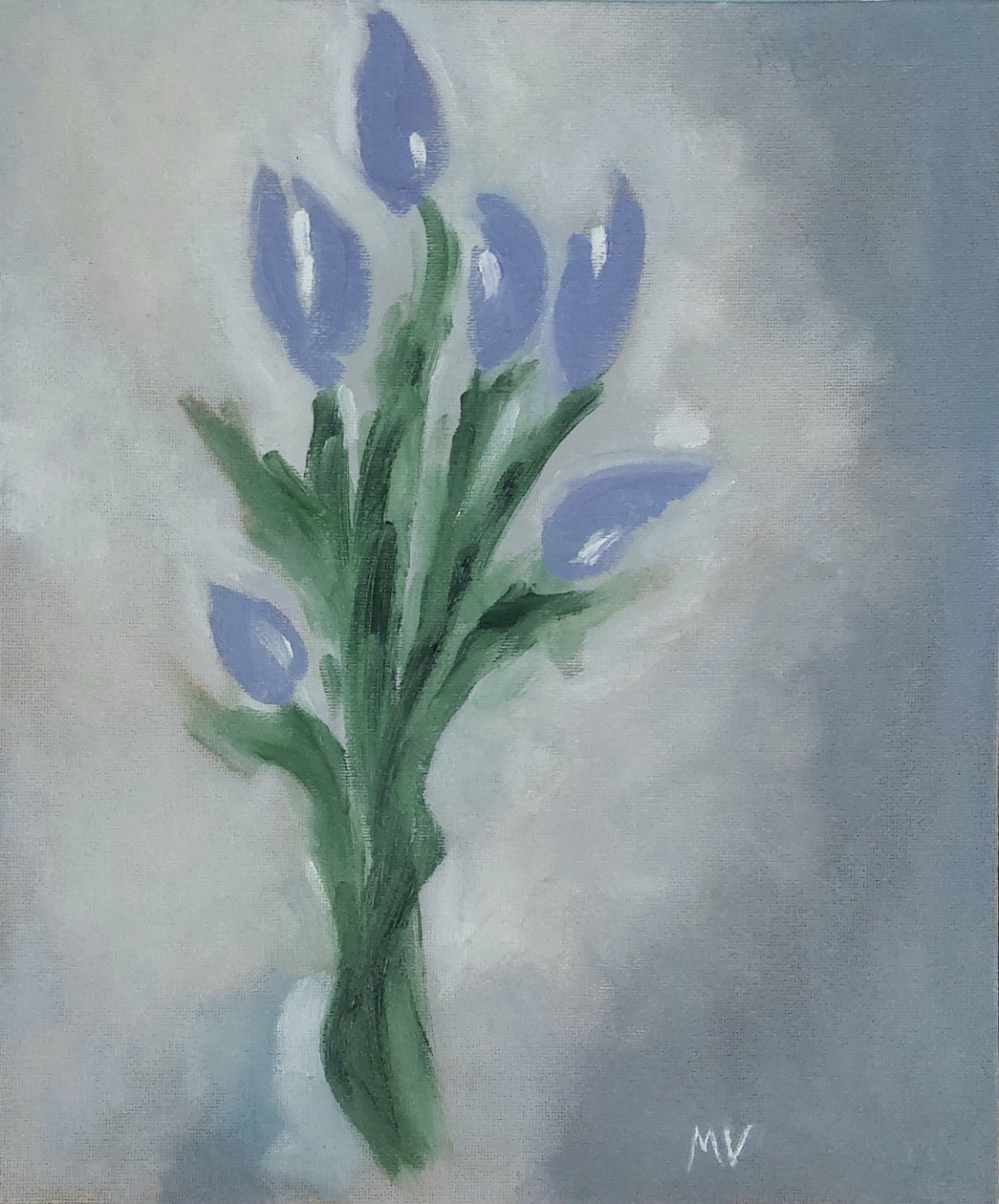 Lila tulipány od M. Vet