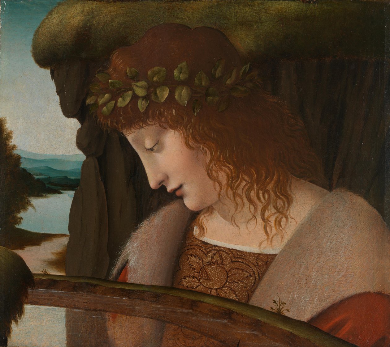 Narcis od Leonardo da school of Vinci