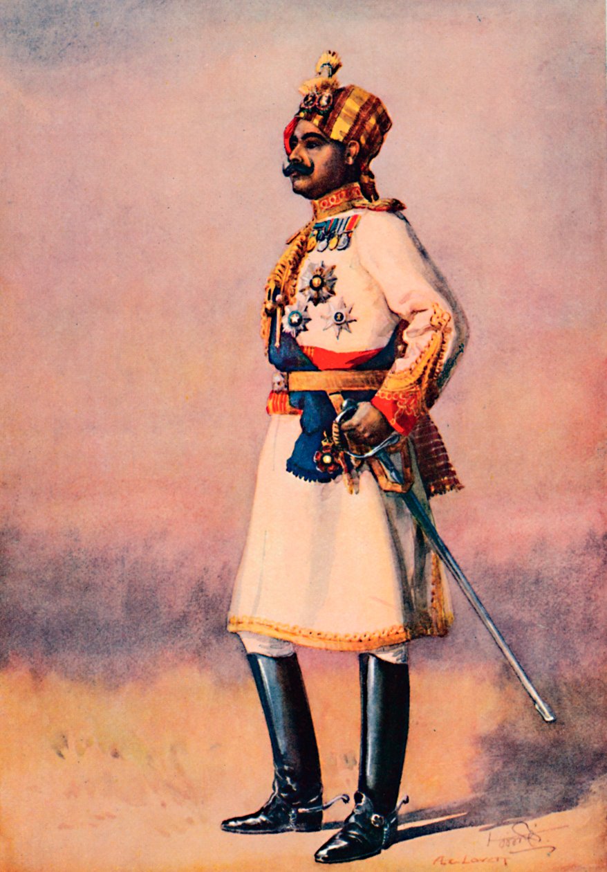 "Indický mahárádža", 1913 od AC Lovett