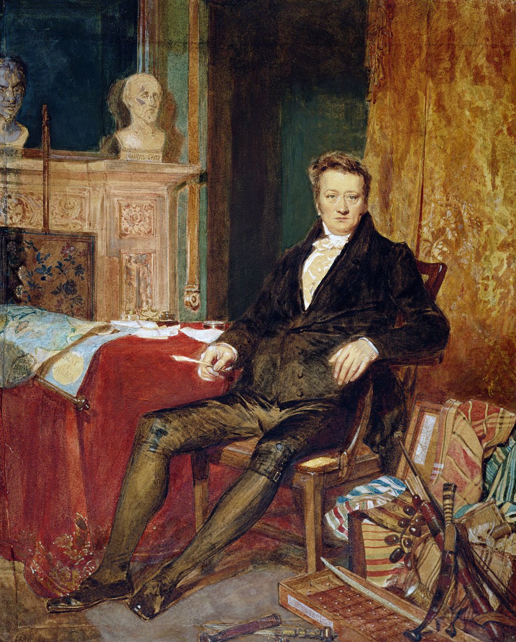 Portrét Thomase Clarksona (1760-1846) (olej na plátně) od A.E. Chalons