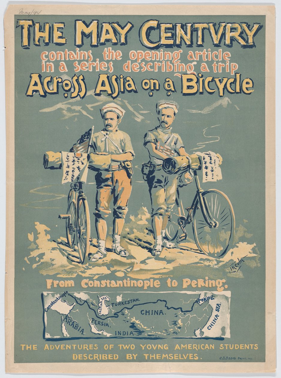 Květnové století: Na kole napříč Asií od A.W.B. Lincoln
