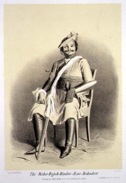 Maha-Rajah-Hindoo-Rao-Babadoor, z 