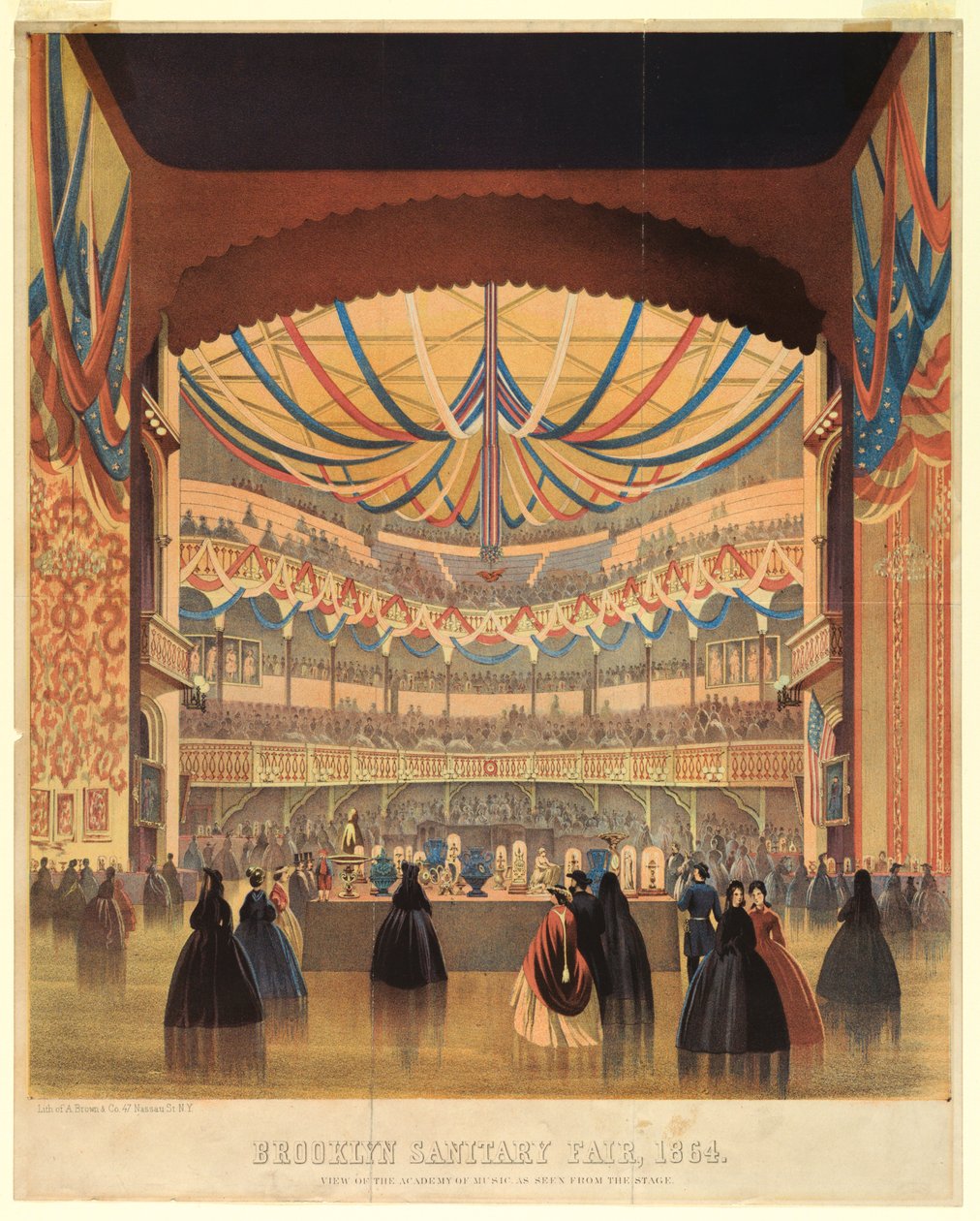 Brooklynský hygienický veletrh z roku 1864, Hudební akademie od A. Brown and Company