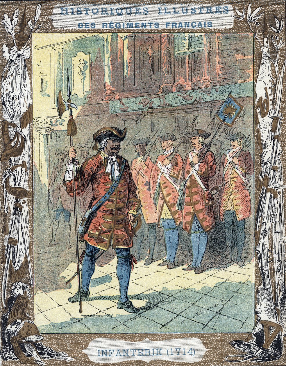 francouzská pěchota od A. Demarle