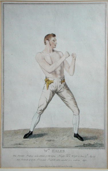 Wm. Eales, vědecký profesor ve svém postoji k sebeobraně, publikoval 1819 (lept) od A. Easton