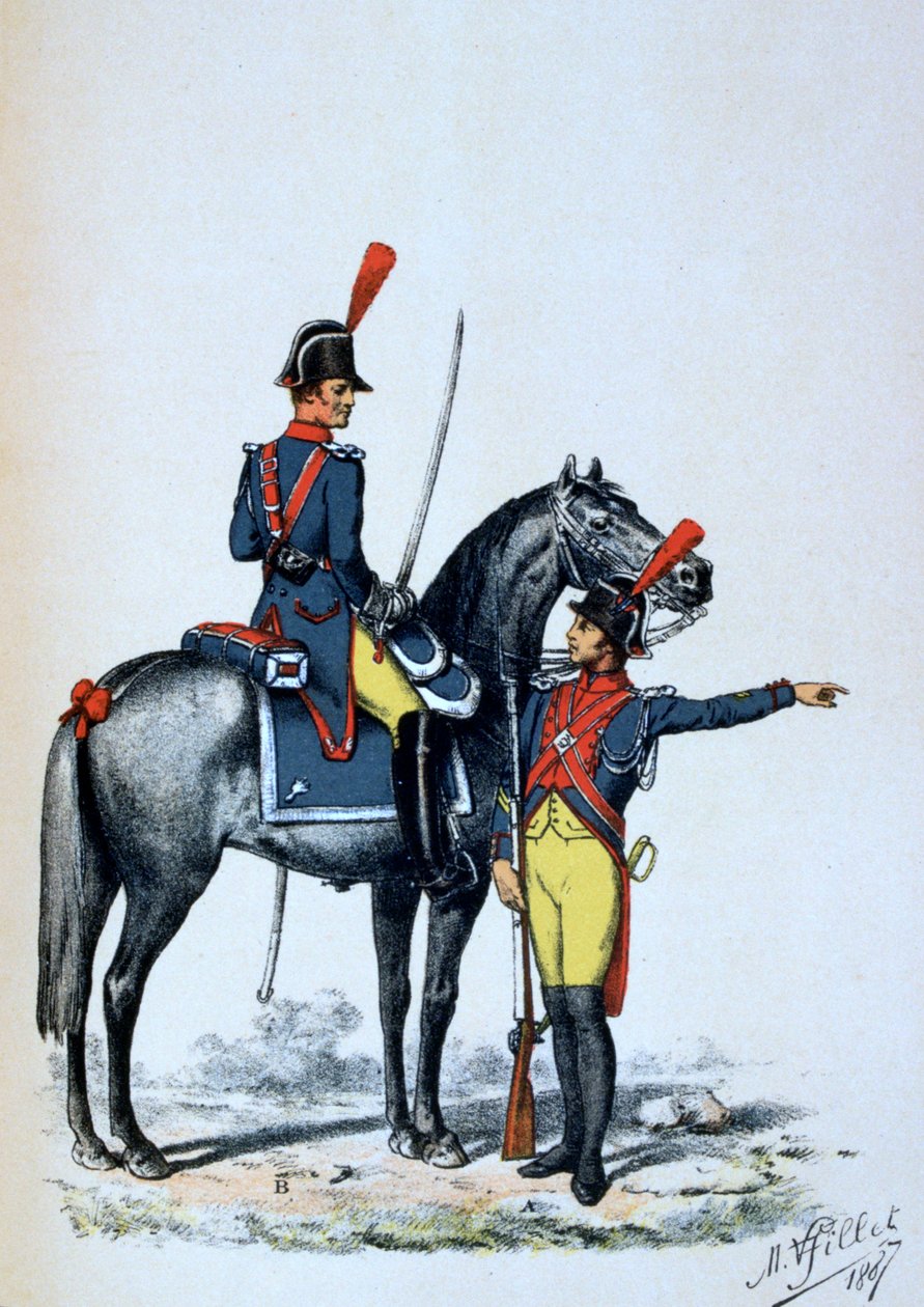 Císařské četnictvo v Paříži, 1813 1887 od A. Lemercier