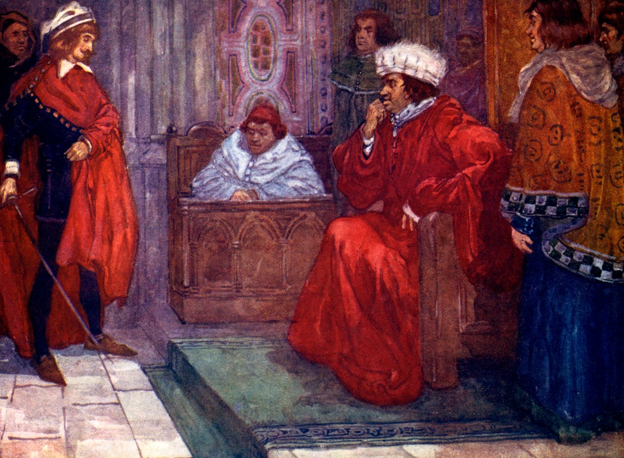 ...poslu tě do vězení, řekl soudce Gascoigne, 14. století, 1905 od A. S. Forrest