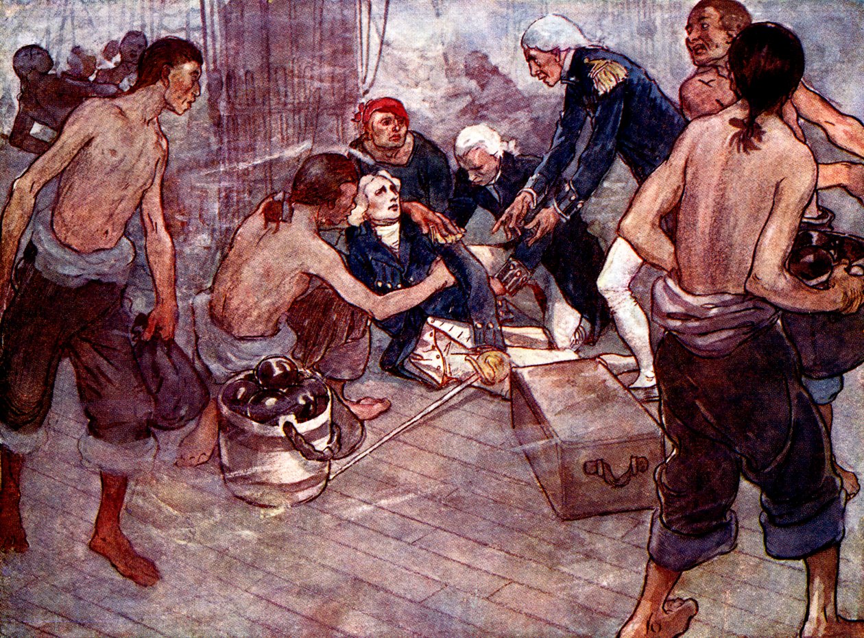 Konečně to pro mě udělali, Hardy, řekl Nelson, 1805, 1905. od A. S. Forrest