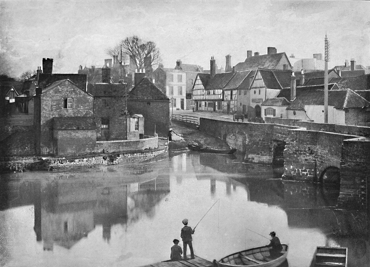 Tewkesbury, c1896 od A. W. Allard