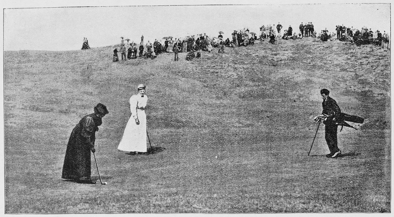 Turnaj dámského zlatého šampionátu v Portrush od A. Welch
