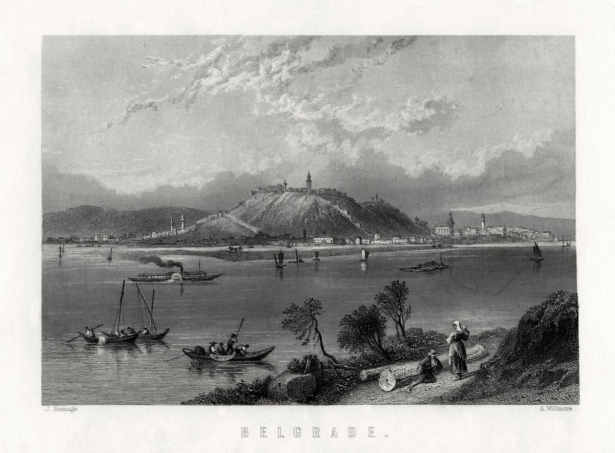 Bělehrad, 1883 od A. Willmore