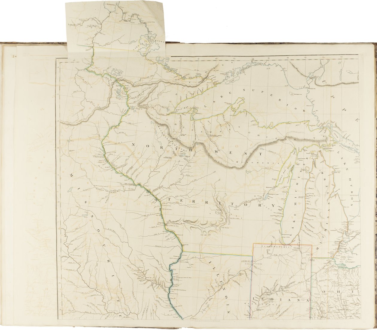 Mapa Spojených států Severní Ameriky od Aaron Arrowsmith