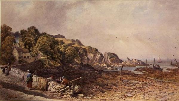 Lee poblíž Ilfracombe od Aaron Edwin Penley