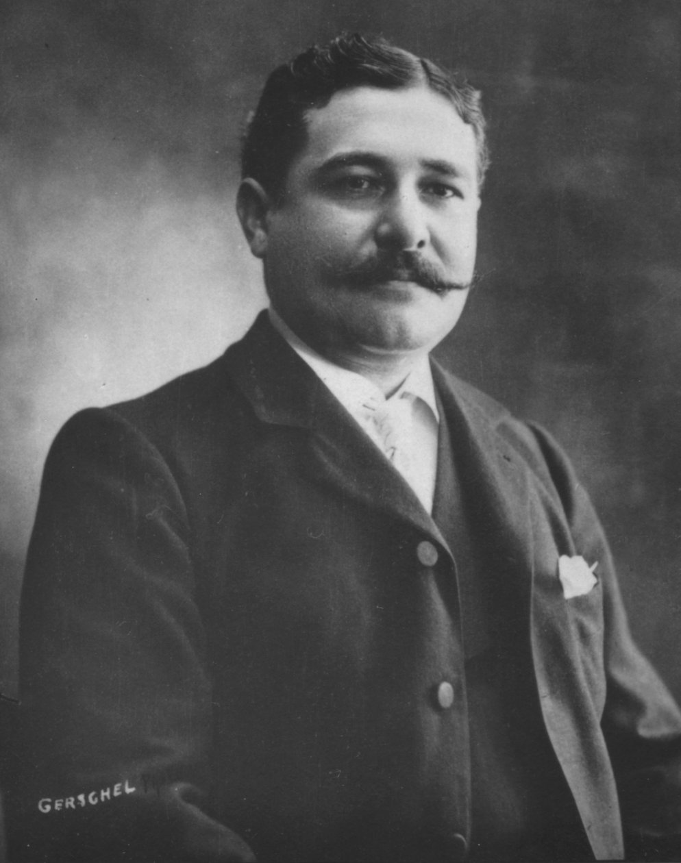 Leon Daudet, c1893 od Aaron Gerschel