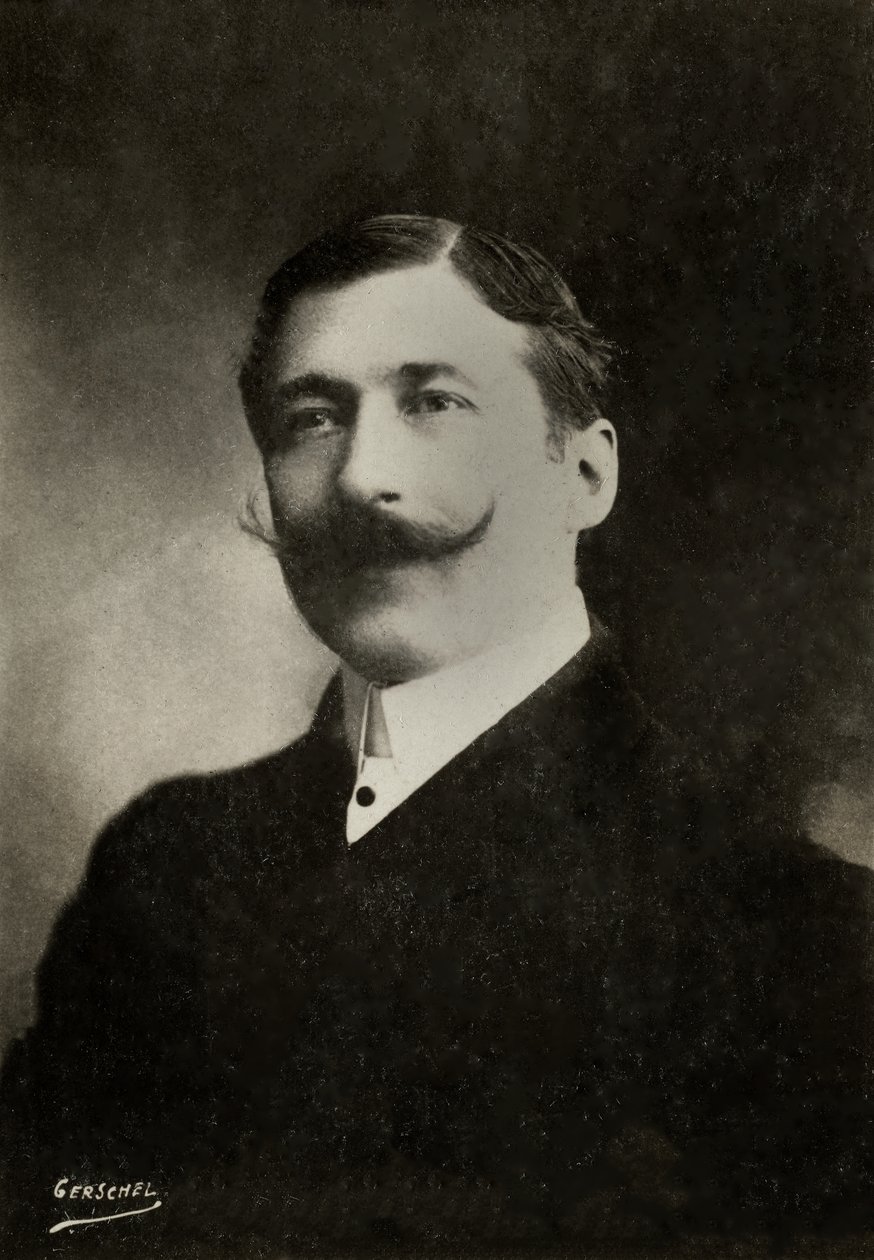 Portrét francouzského umělce Armanda Numese ( 1857 od Aaron Gerschel