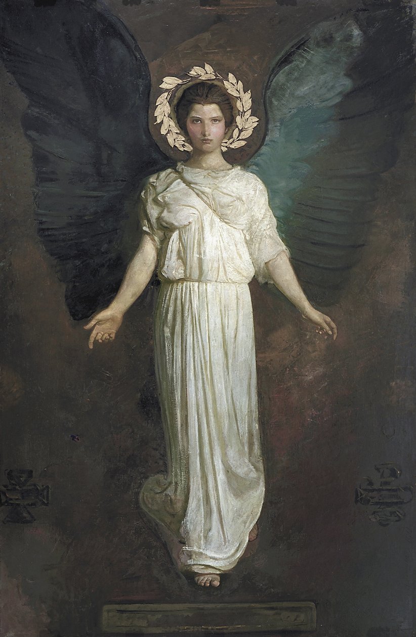 Okřídlená postava, 1904-11 od Abbott Handerson Thayer